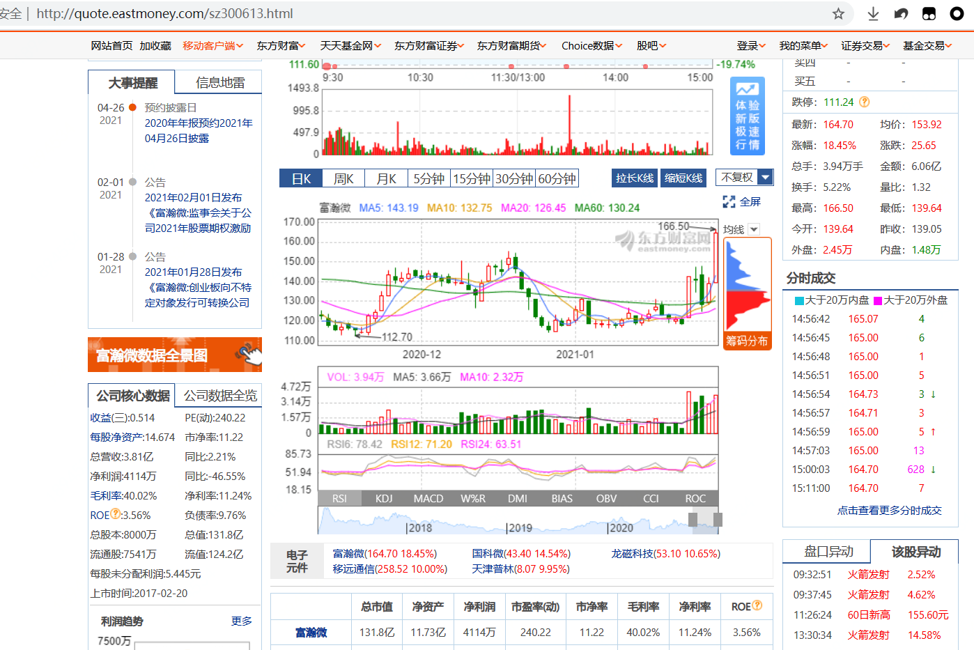 股票详细信息-网页